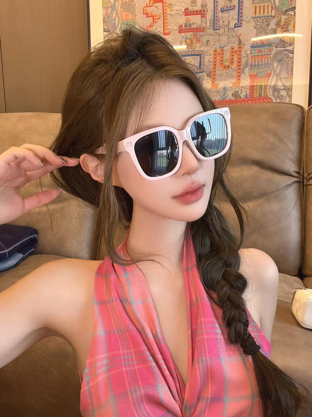 RUNWAY SQUARE SUNGLASSES M4389 IN ACETATE