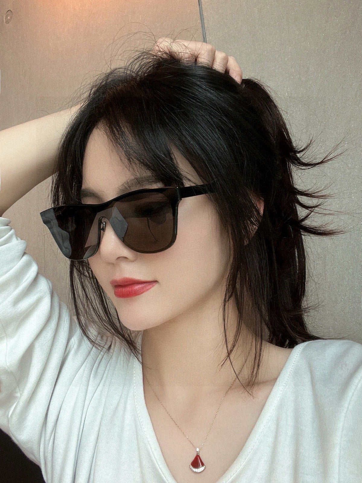 SQUARE FRAME SUNGLASSES G3000 IN ACETATE