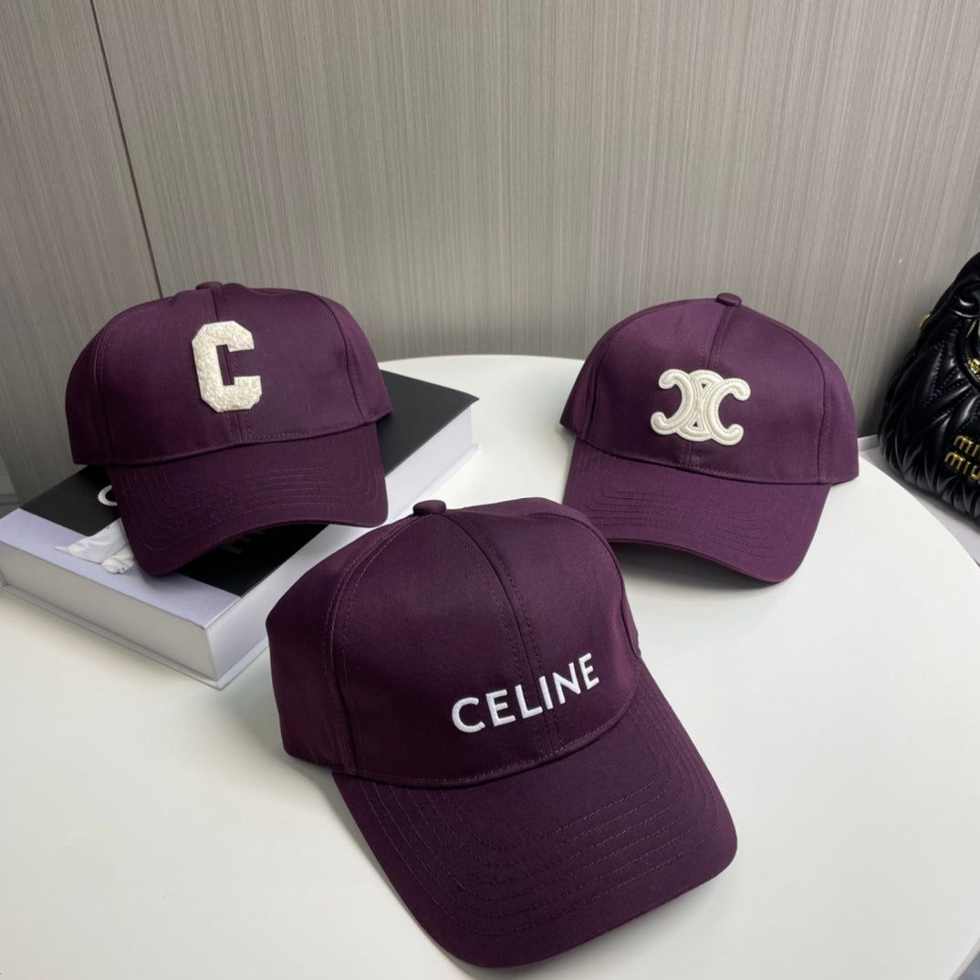 BASEBALL CAP MODEL 650716 IN WINE PURPLE COTTON