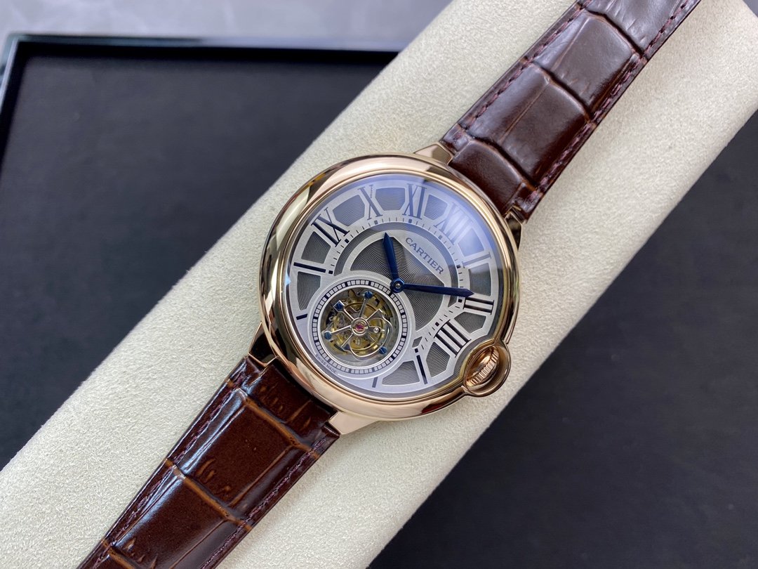 BALLON BLEU 46 ROSE GOLD CASE TOURBILLON
