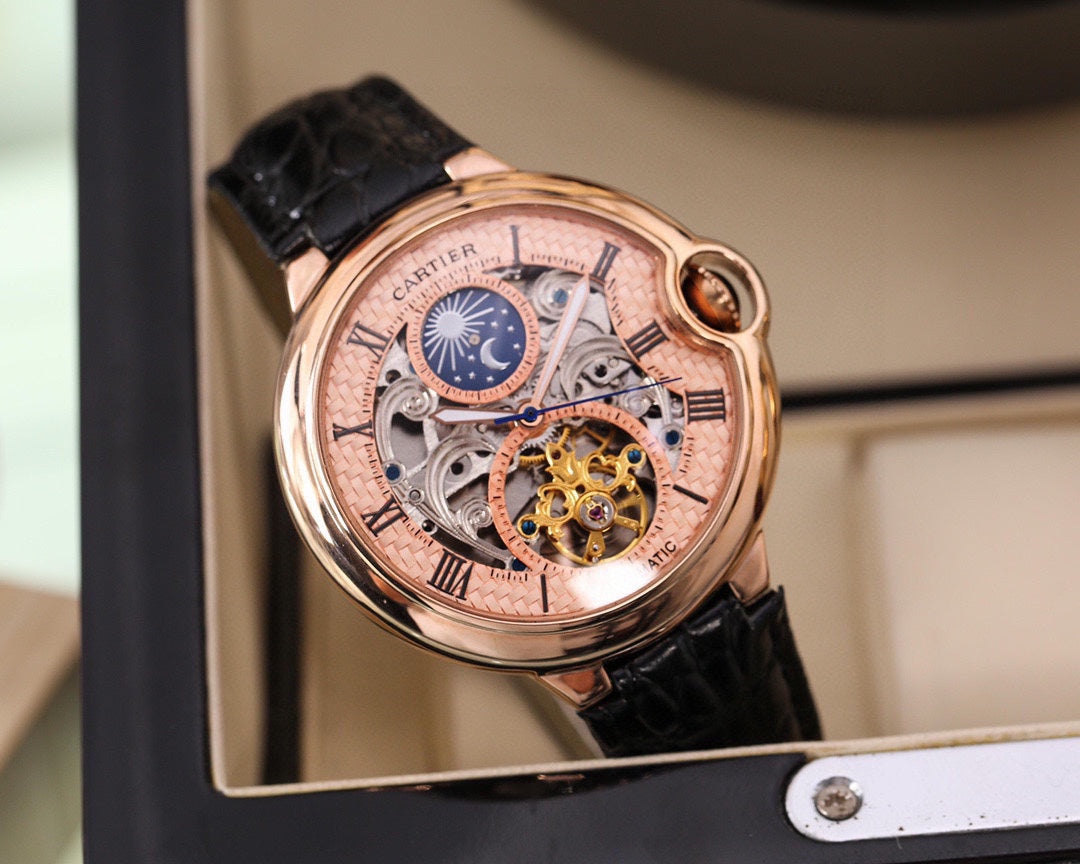 BALLON BLEU 43 SKELETON MOONPHASE TOURBILLON