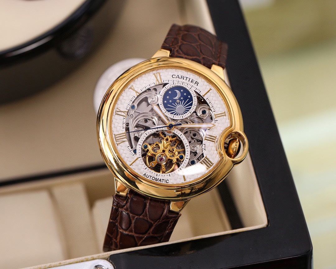 BALLON BLEU 43 SKELETON MOONPHASE TOURBILLON