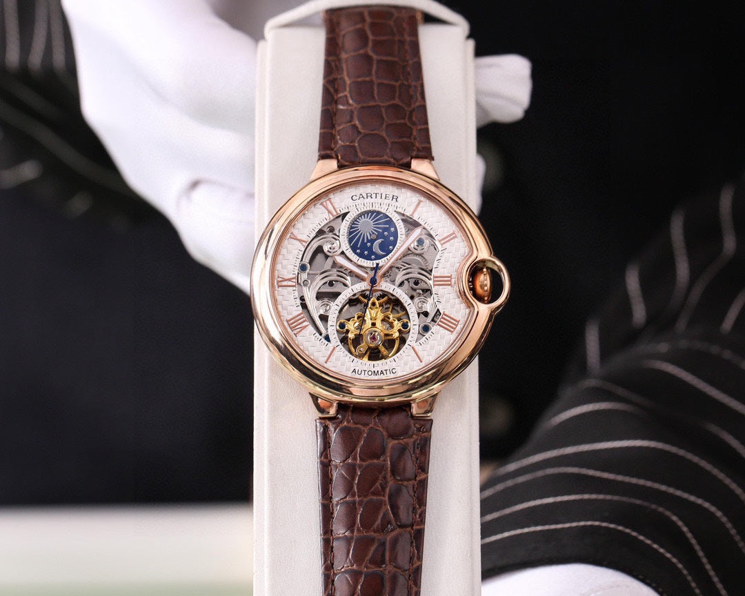 BALLON BLEU 43 SKELETON MOONPHASE TOURBILLON
