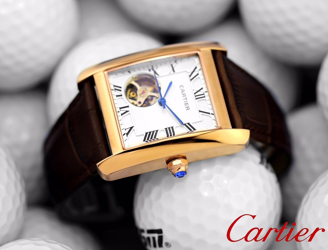 TANK MC TOURBILLON GOLD LIMITED EDITION