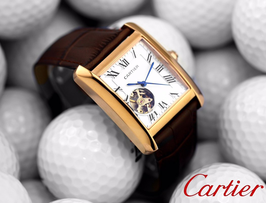 TANK MC TOURBILLON GOLD LIMITED EDITION