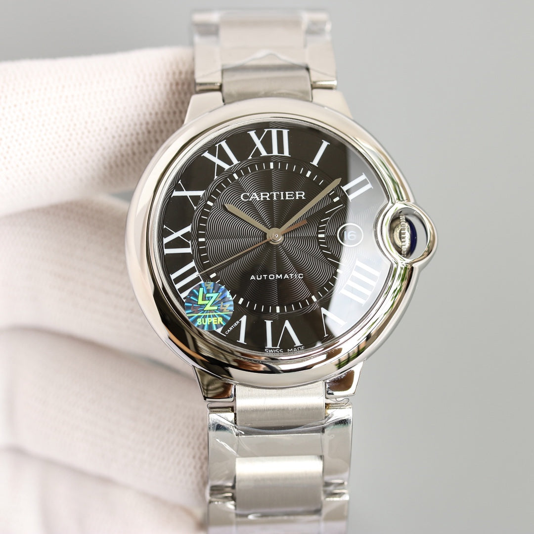 BALLON BLEU 42MM STEEL CASE BLACK DIAL