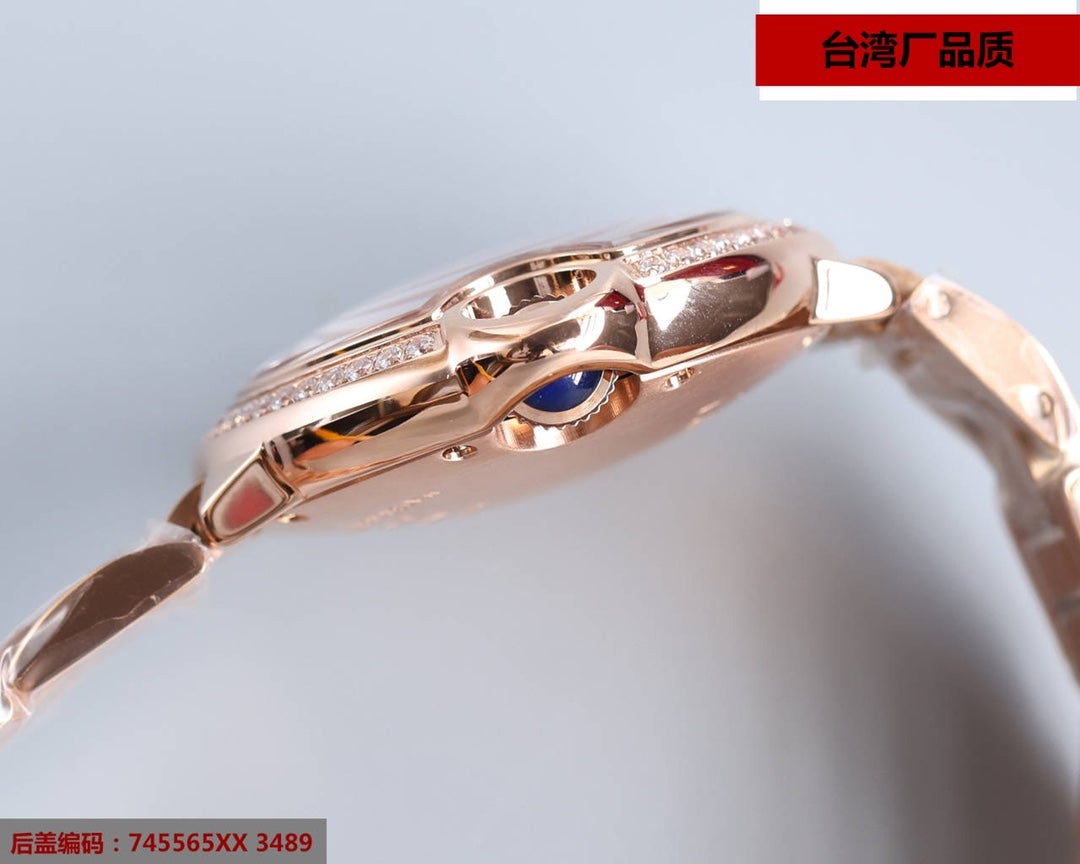 BALLON BLEU 33MM ROSE GOLD DIAL