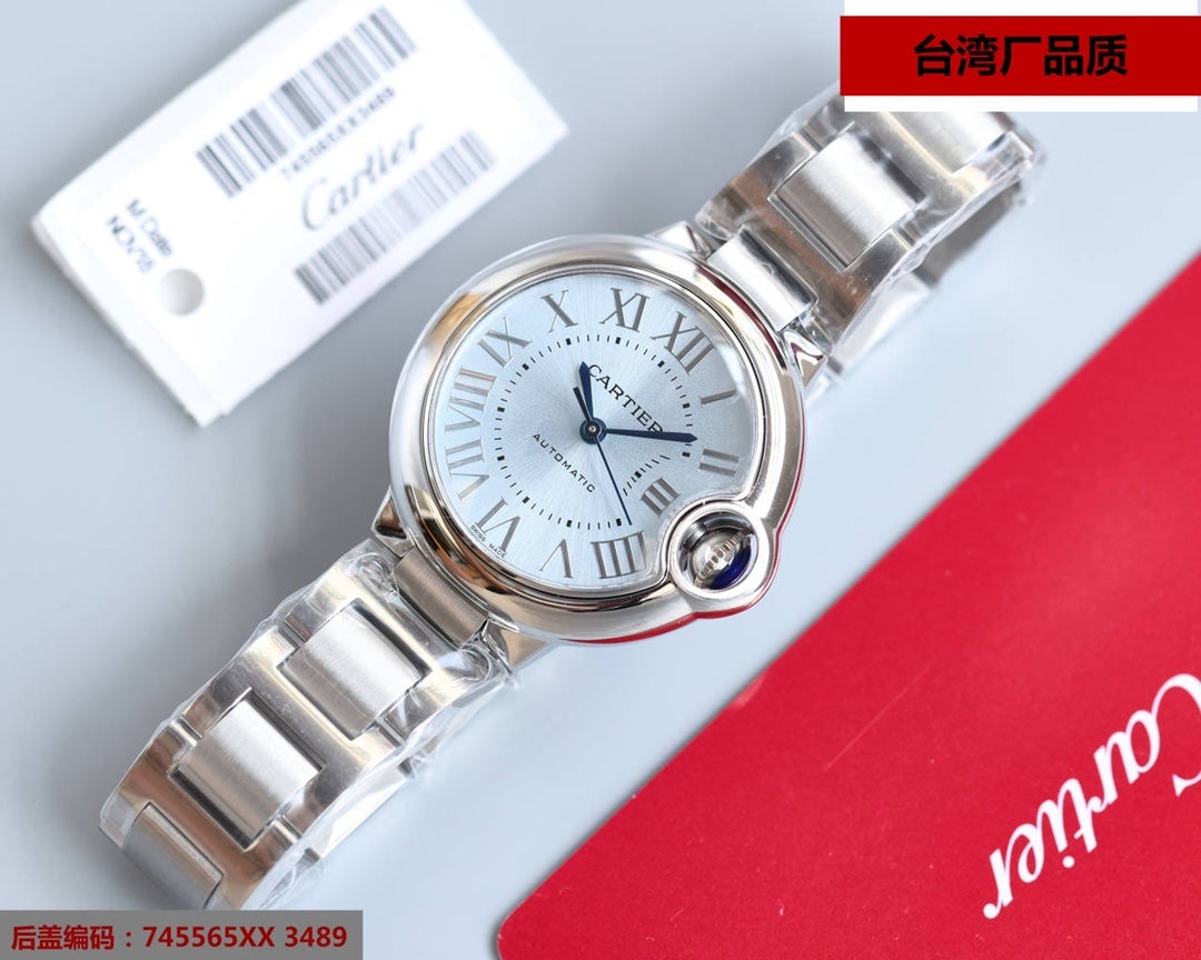 BALLON BLEU 33MM STEEL ICE BLUE DIAL
