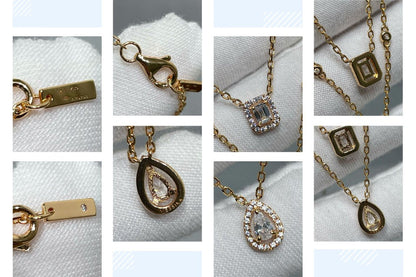 MY TWIN 2 ROW DIAMOND NECKLACE