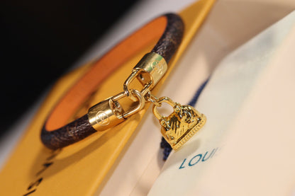LV ALMA PINK GOLD CANVAS