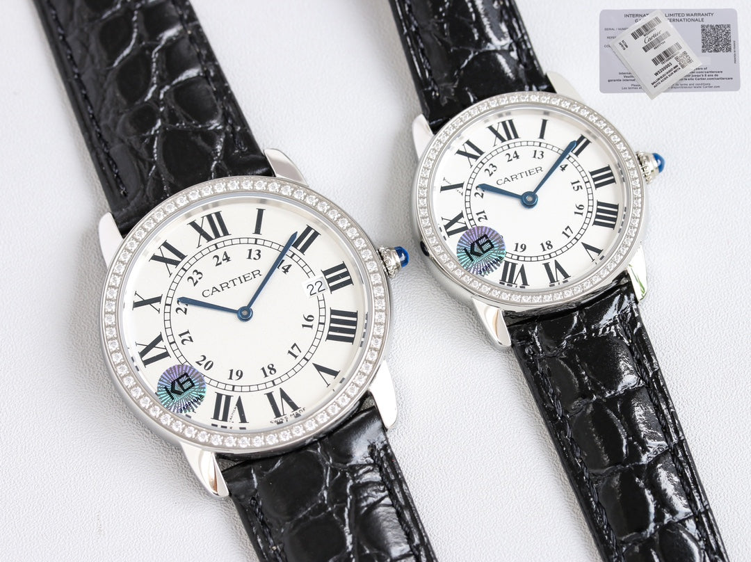 RONDE SOLO STEEL BLACK LEATHER