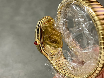 SERPENTI SPIGA GOLD WHITE DIAL