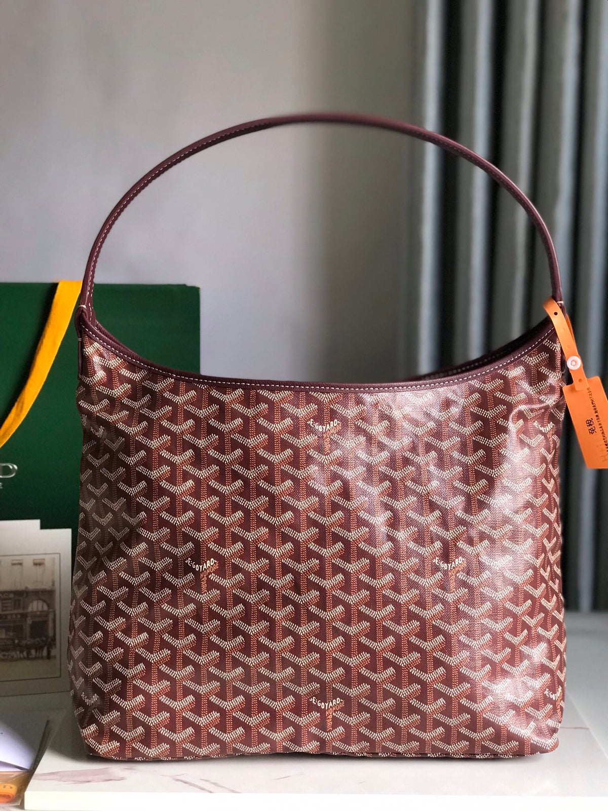 HOBO BOHEME 42CM RED CANVAS