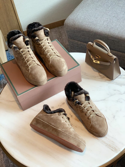 LP WINTER NUAGES SNEAKERS CEDAR LAMBSKIN