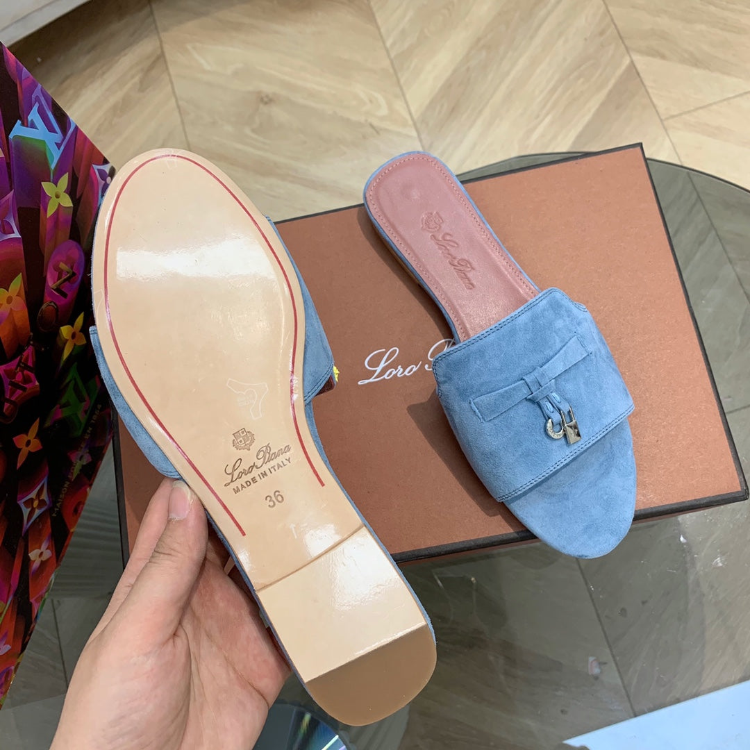 LP SUMMER CHARMS SANDALS SAPPHIRE SUEDE