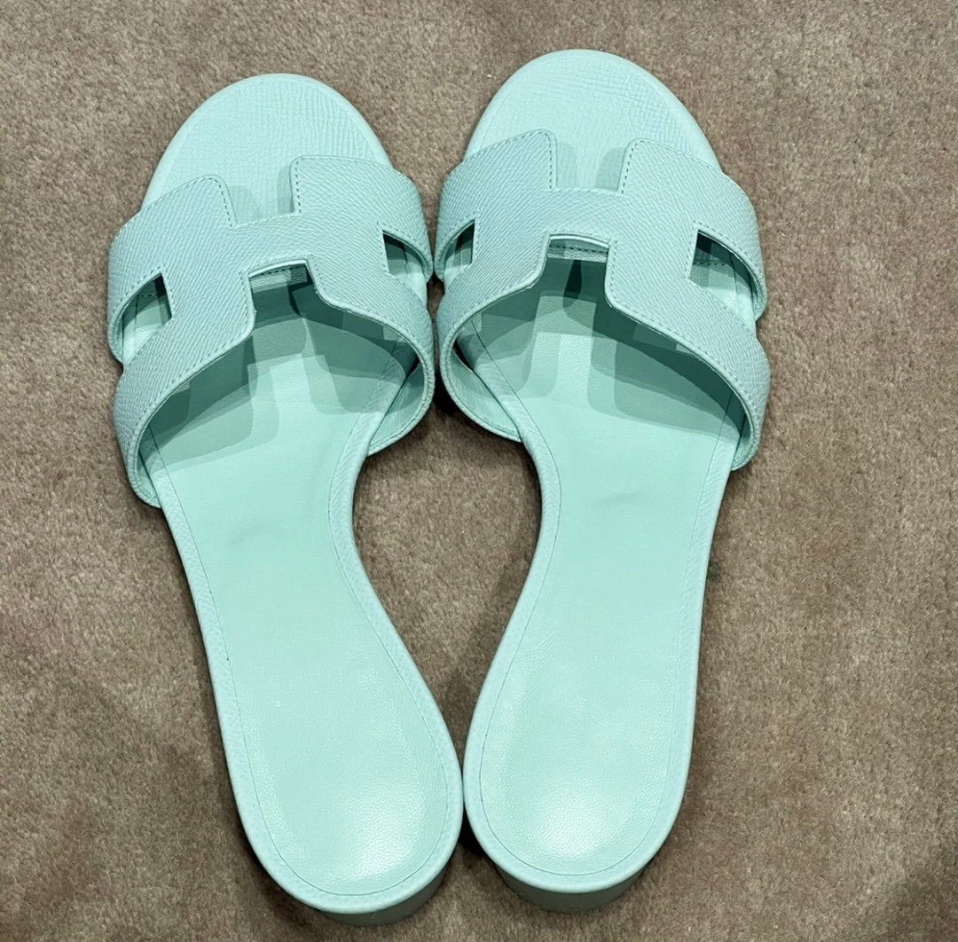 Oasis Sandal Epsom Calfskin Tiffa