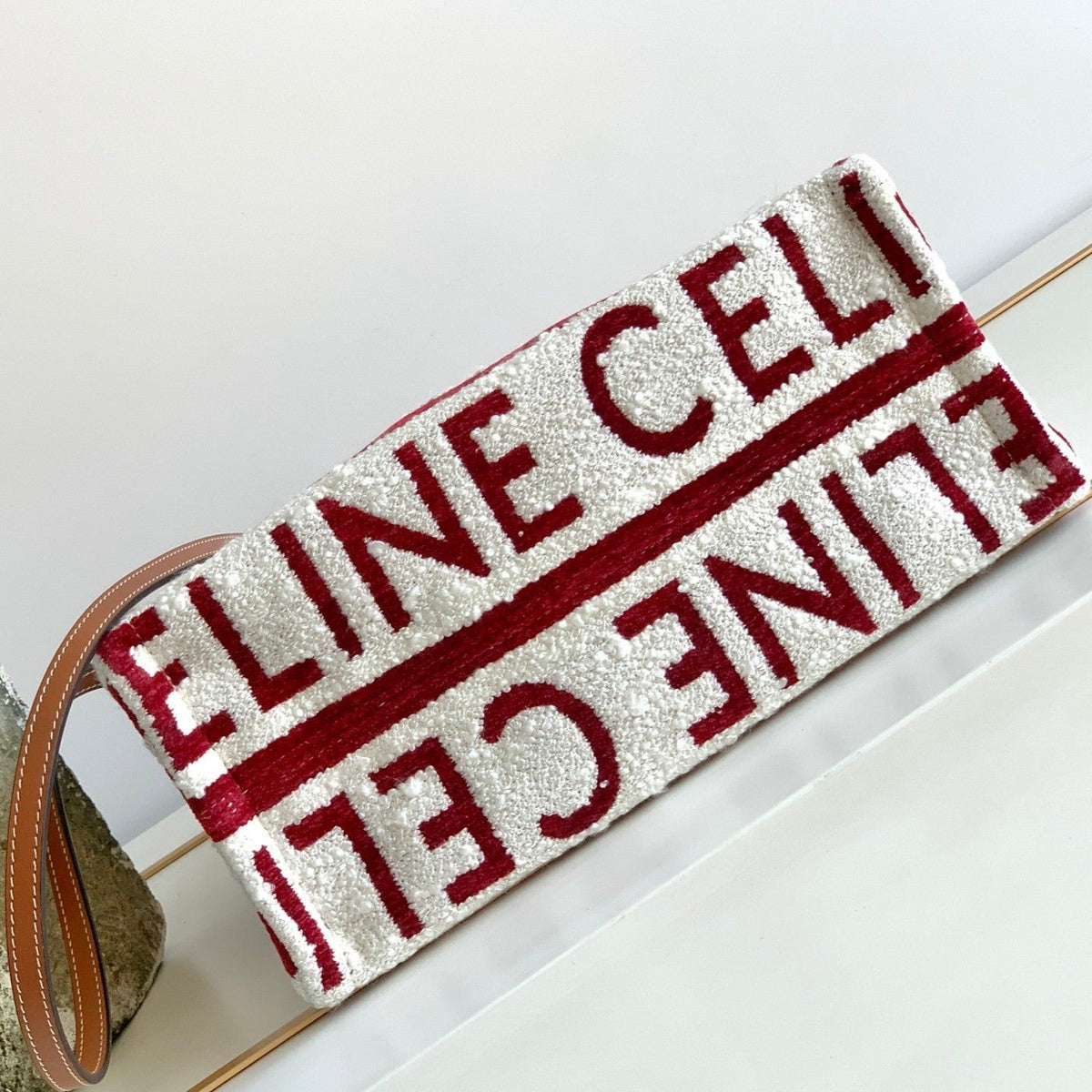 TRIOMPHE 29 FABRIC WHITE RED