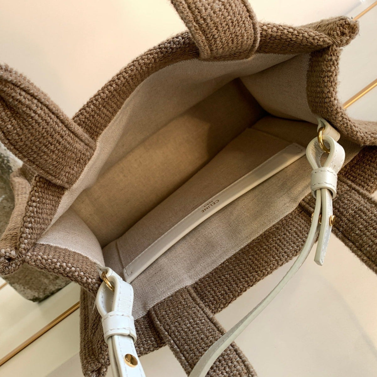 TRIOMPHE 26 FABRIC BROWN WHITE