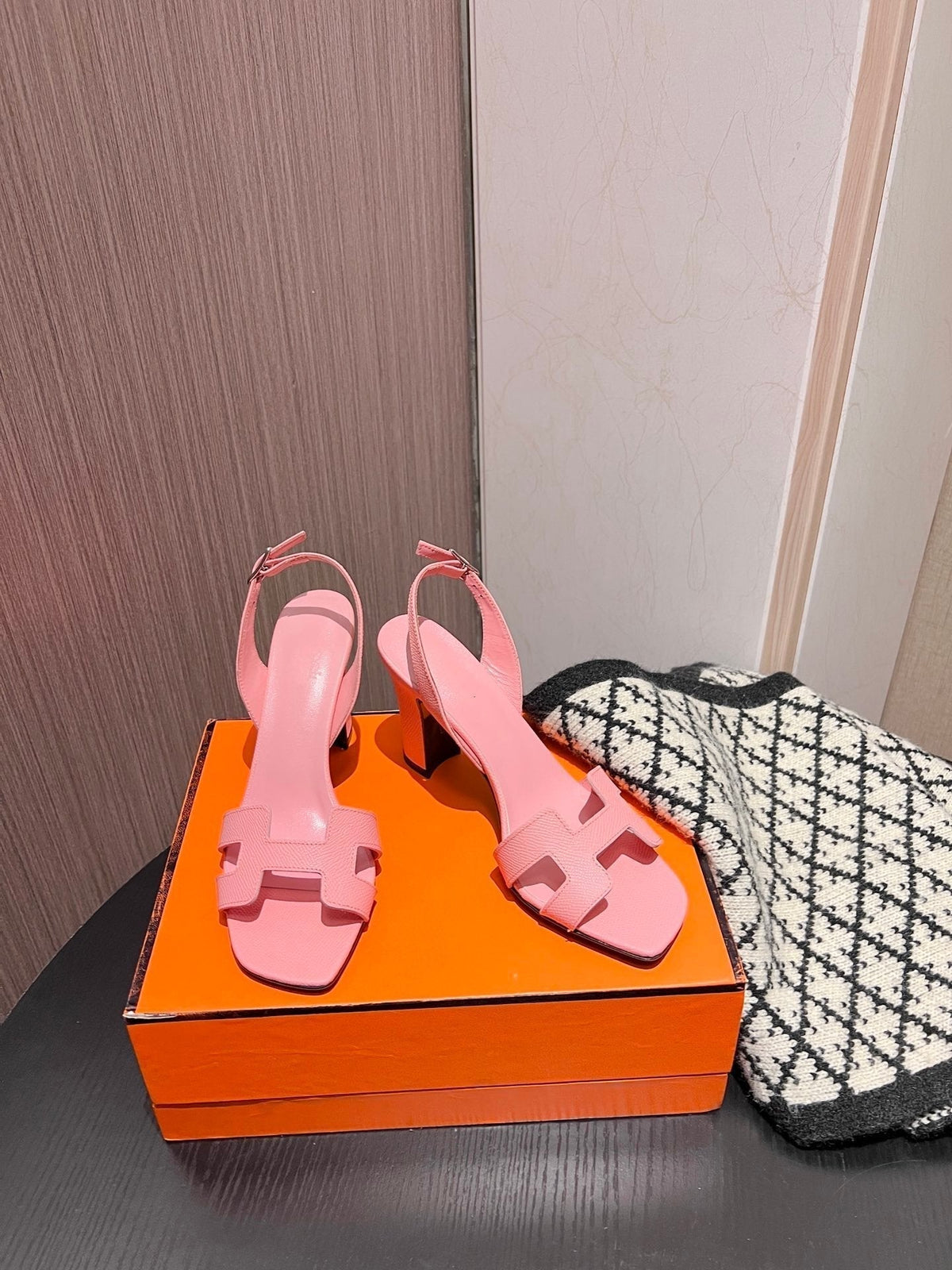 Slingback Sandal Eternite 95 Rose