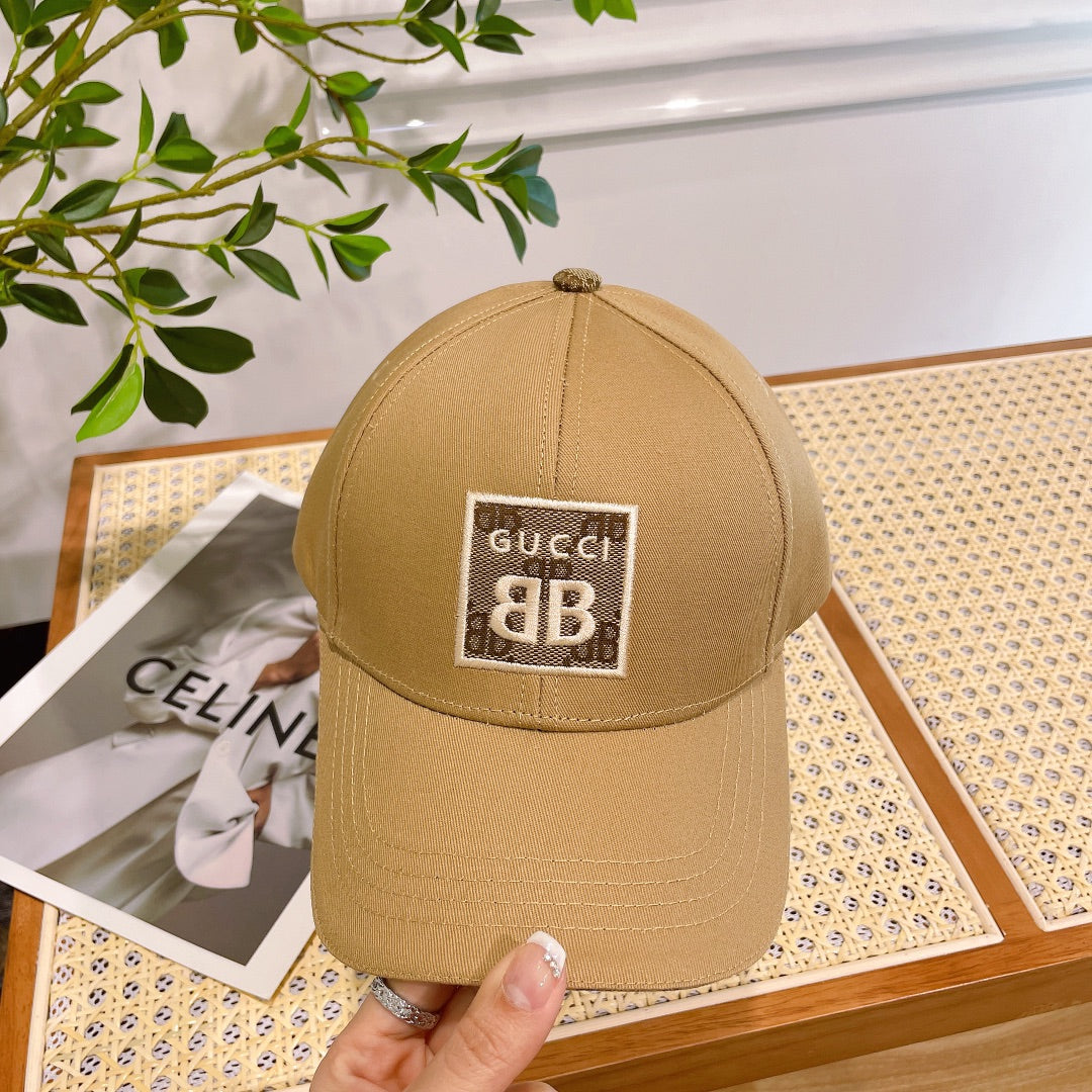 BASEBALL HAT IN PEANUT BROWN JACQUARD FABRIC 219952