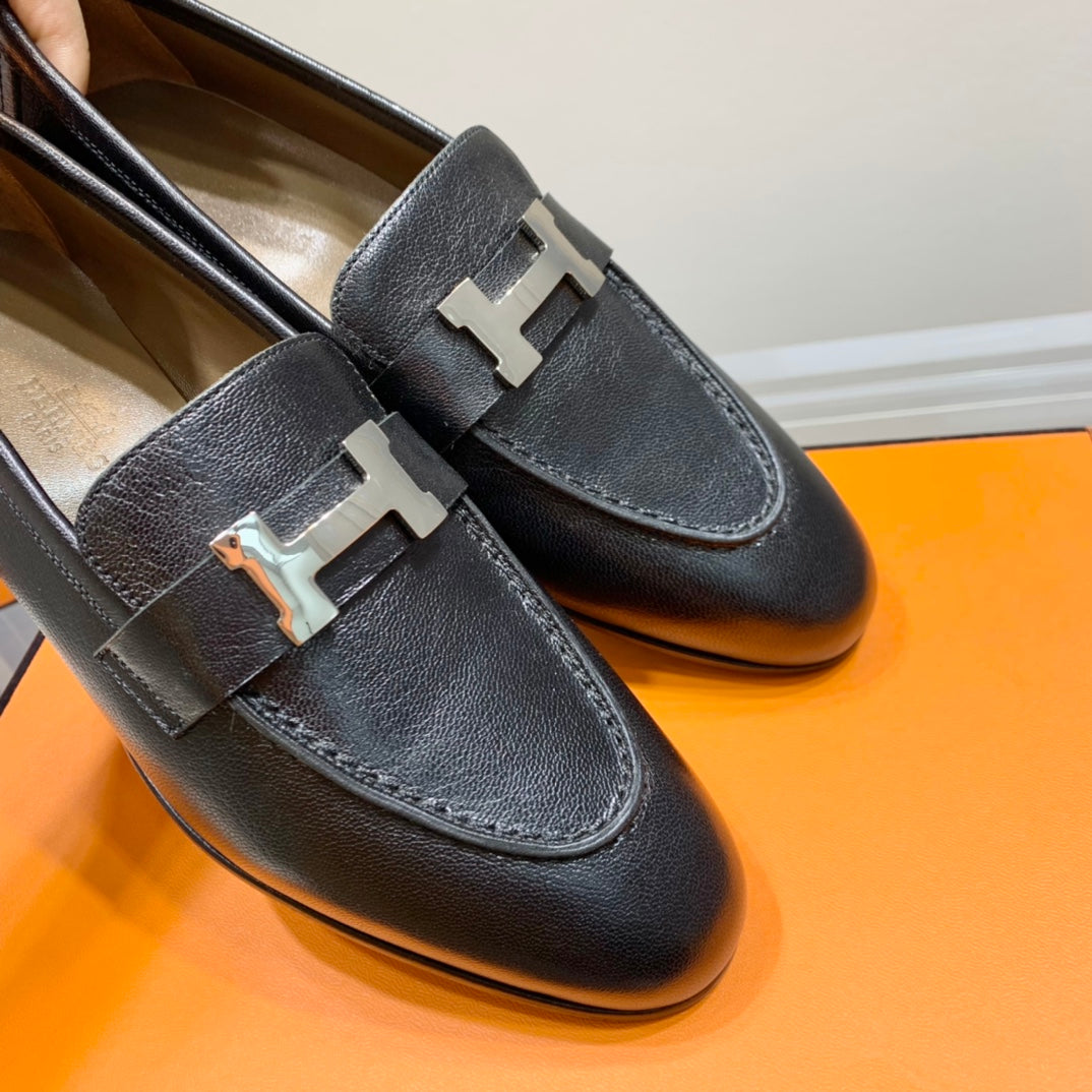 PARIS LOAFER BLACK CALFSKIN