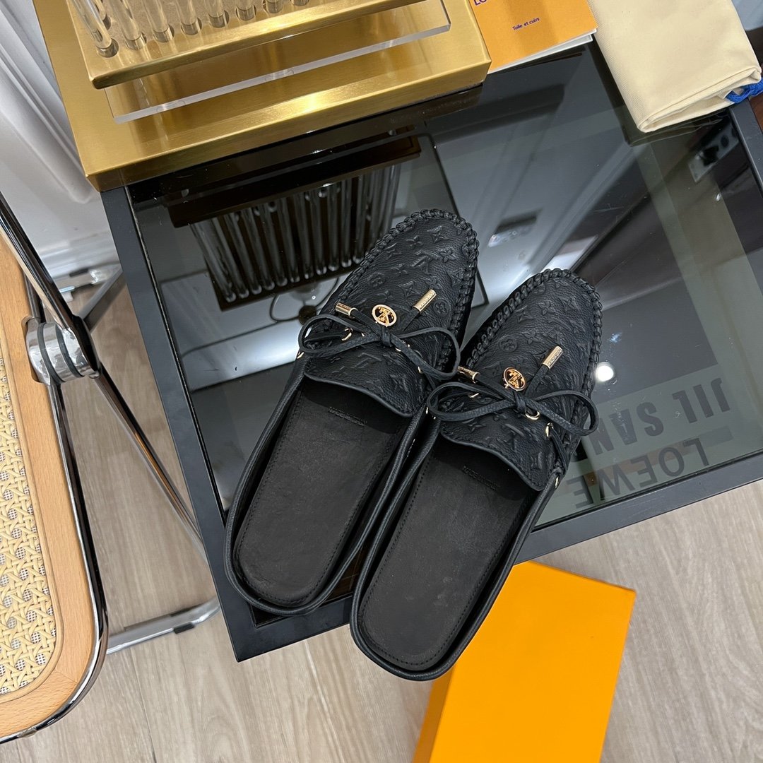 LV COSY FLAT LOGO STAMPING BLACK