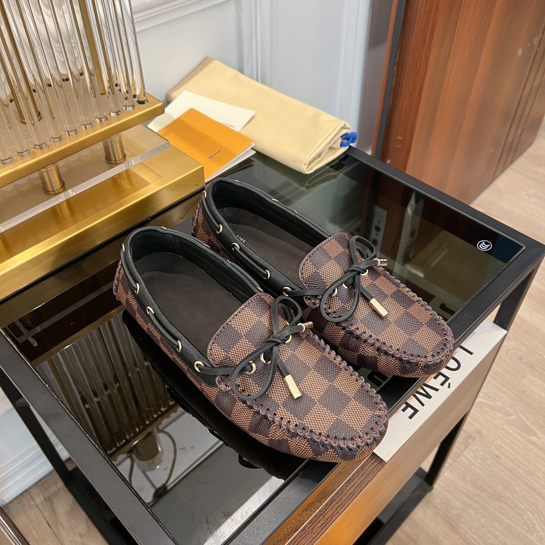LV GLORIA FLAT LOAFER CLASSIC MONOGRAM CARO