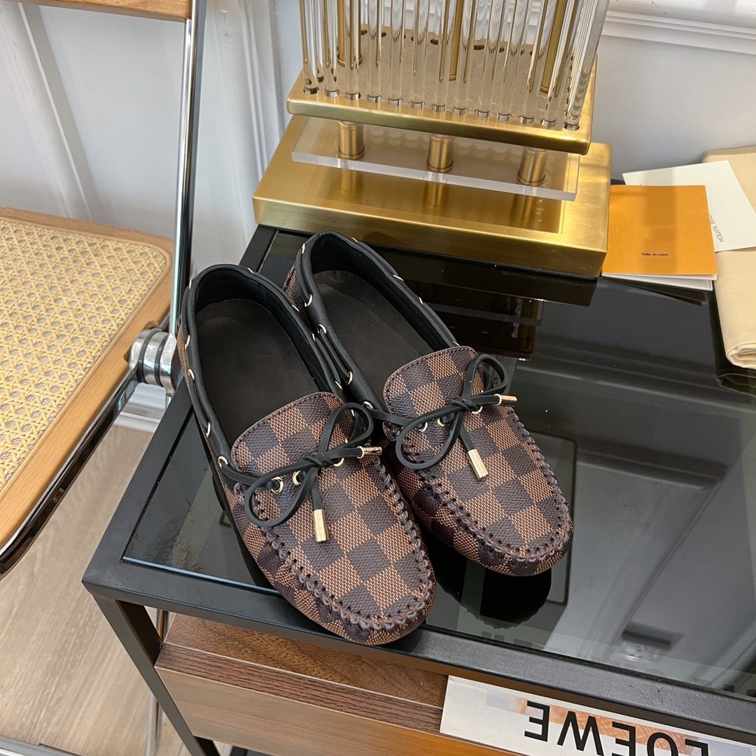 LV GLORIA FLAT LOAFER CLASSIC MONOGRAM CARO