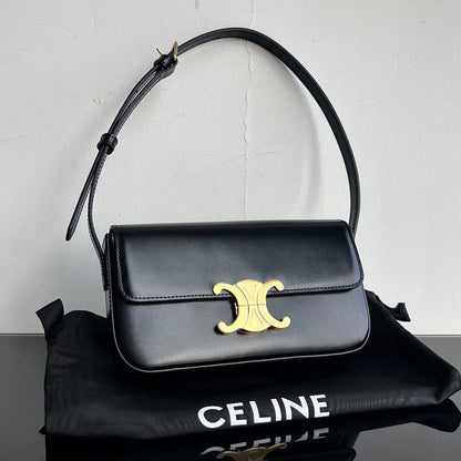 TRIOMPHE 20 BLACK CALFSKIN