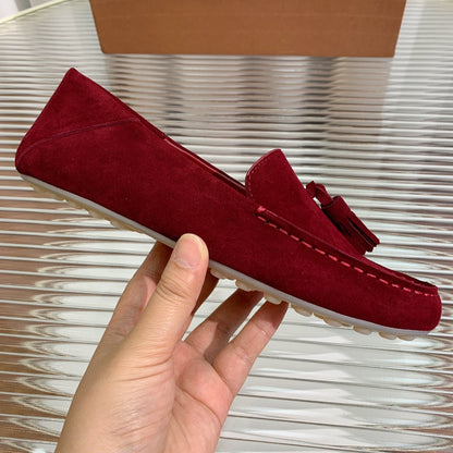 LP DOT SOLE WALK LOAFERS JAM SUEDE