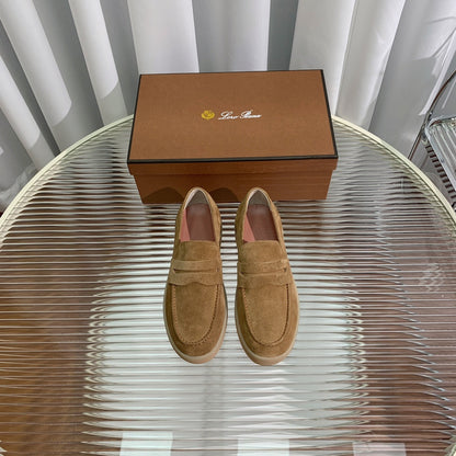 LP RETRO SUMMER WALK LOAFERS CAMEL SUEDE