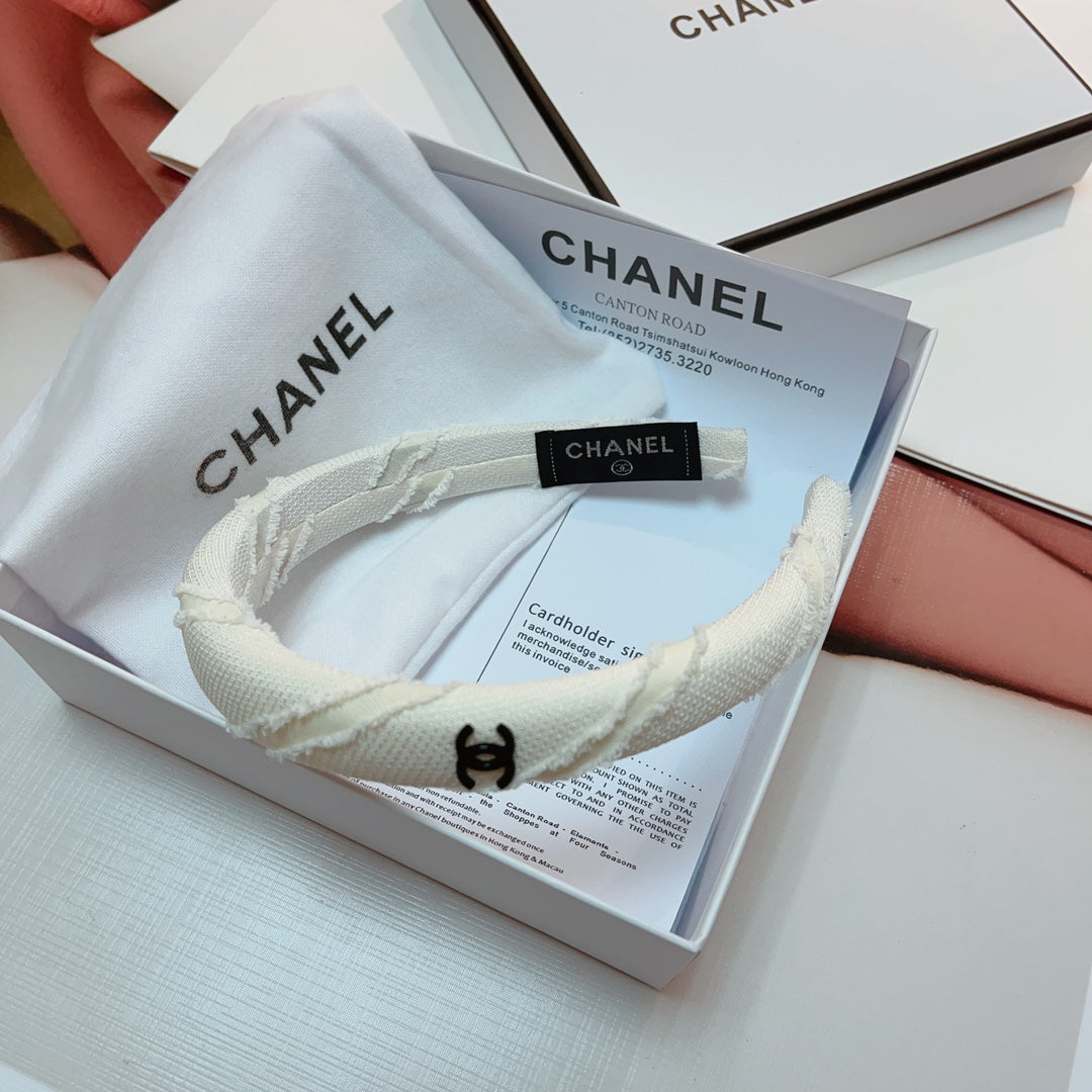 BLACK FABRIC HAIRBAND 876991