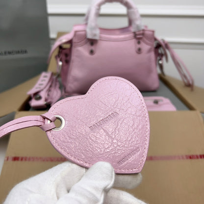 NEO CAGOLE 26 IN PINK LAMBSKIN