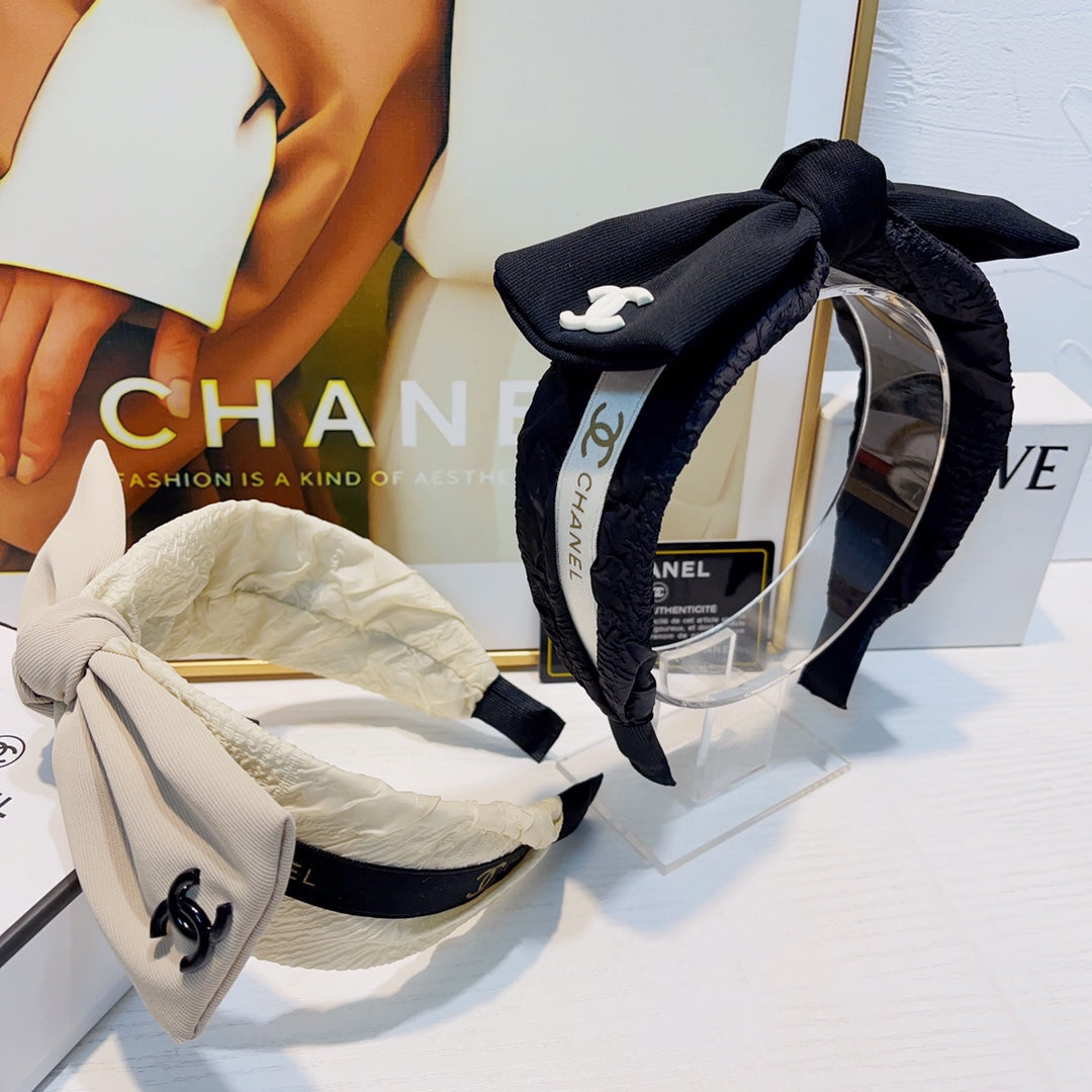 BLACK FABRIC HAIRBAND 925616