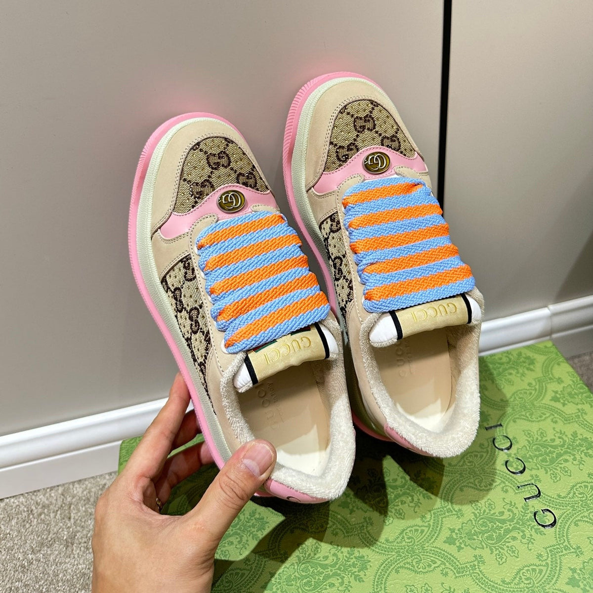 GG Screener Sneaker Pink Fuscia