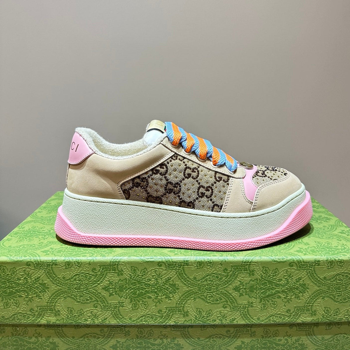 GG Screener Sneaker Pink Fuscia