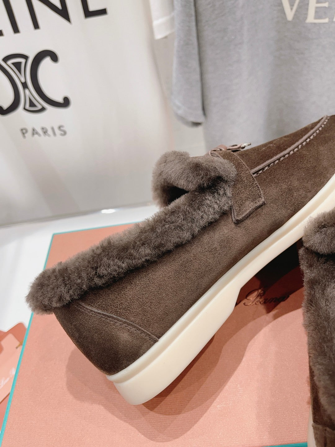 LP SUMMER CHARMS WALK LOAFERS BROWN FLEECE