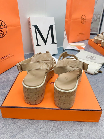 HAVANE 30 SANDAL IN TORTILLA BROWN SUEDE
