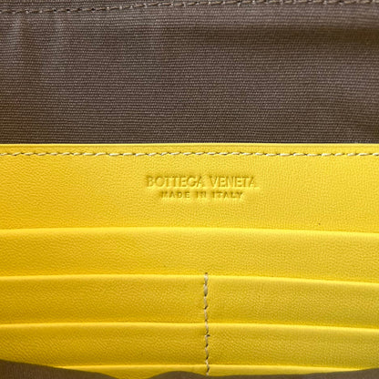 INTRECCIATO 30 IN LIGHT YELLOW LAMBSKIN