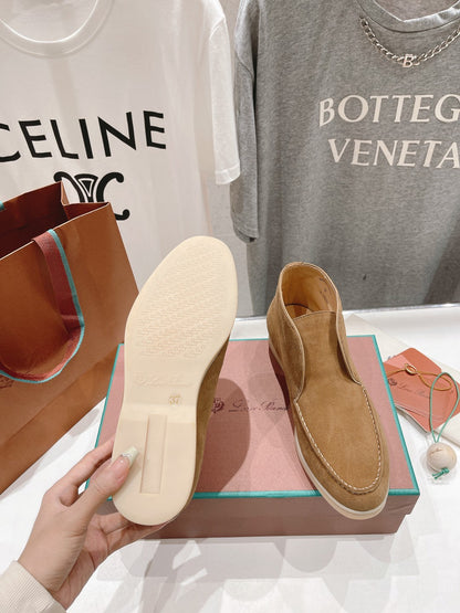 LP HIGH TOP OPEN WALK LOAFERS CAMEL SUEDE
