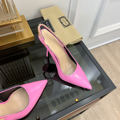 GG SIGNORIA SLINGBACK PUMP TAFFY LAMBSKIN