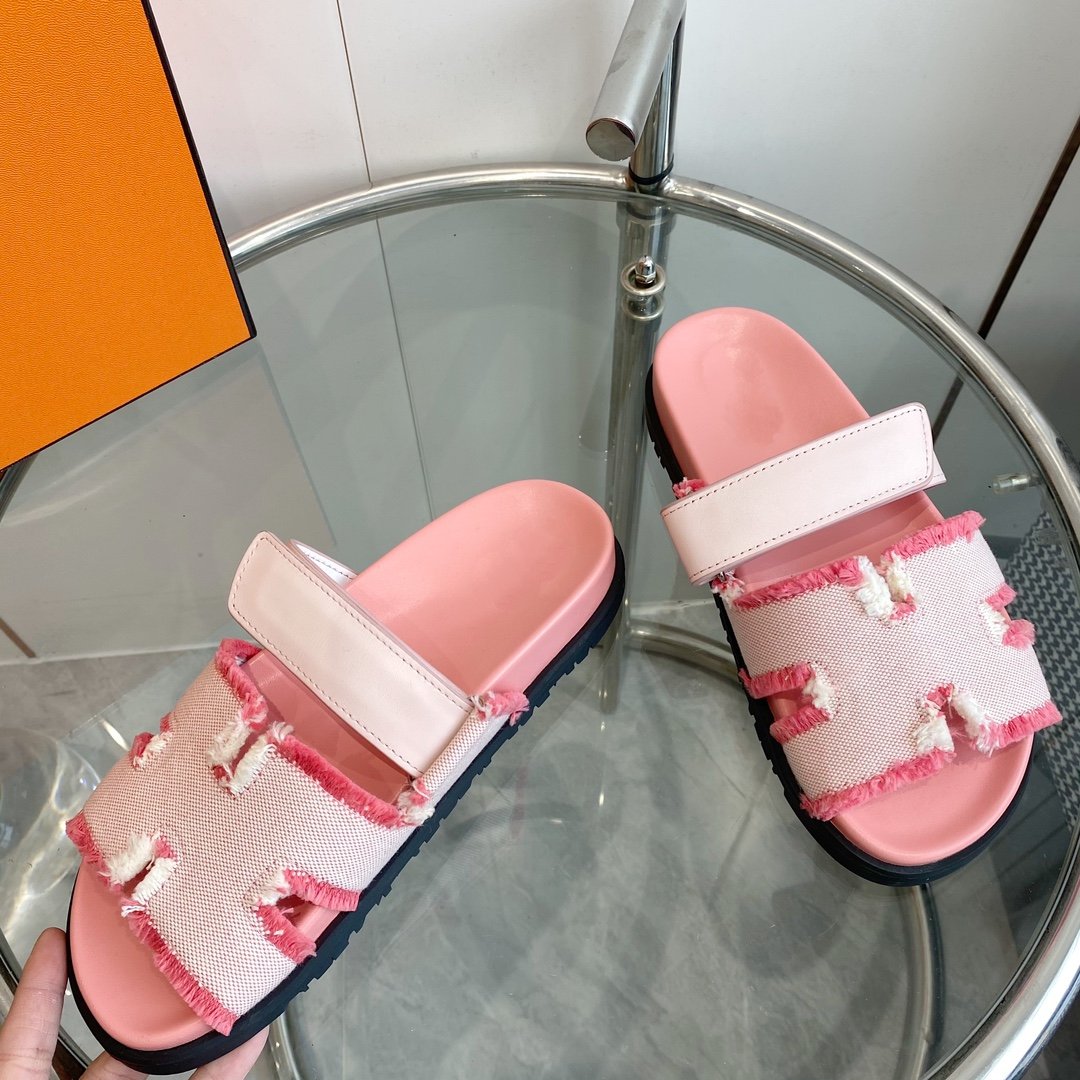 Chypre Techno Sandal Pink Leather