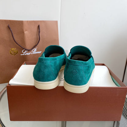LP SUMMER CHARMS WALK LOAFERS TEAL SUEDE