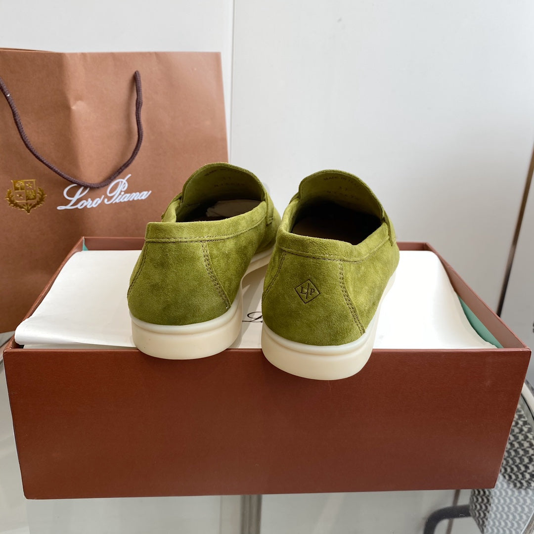 LP SUMMER CHARMS WALK LOAFERS MOSS SUEDE