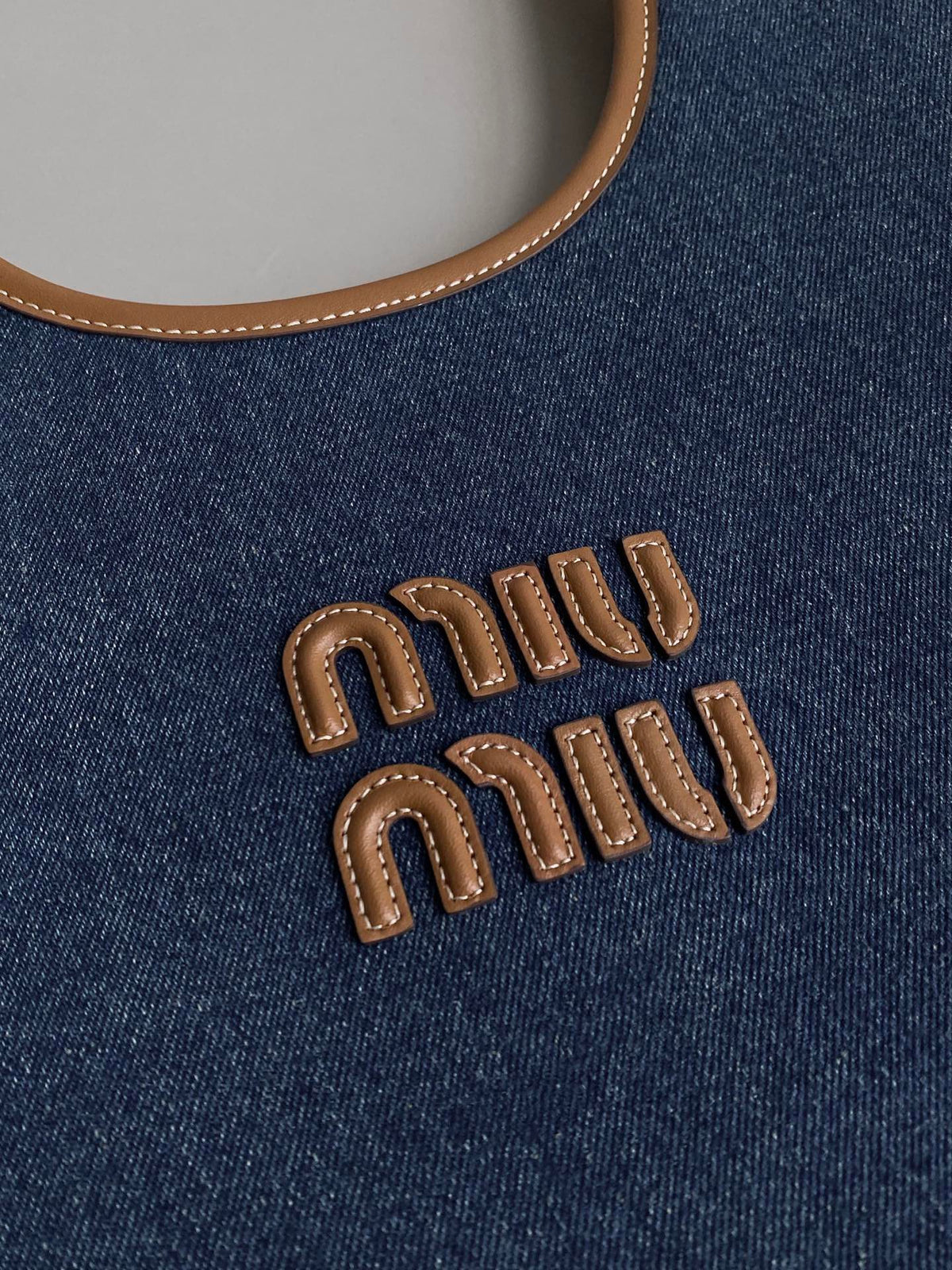 IVY 40 TOTE IN NAVY BLUE DENIM