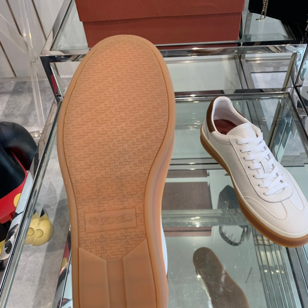 LP TENNIS WALK SNEAKERS WHITE CALFSKIN