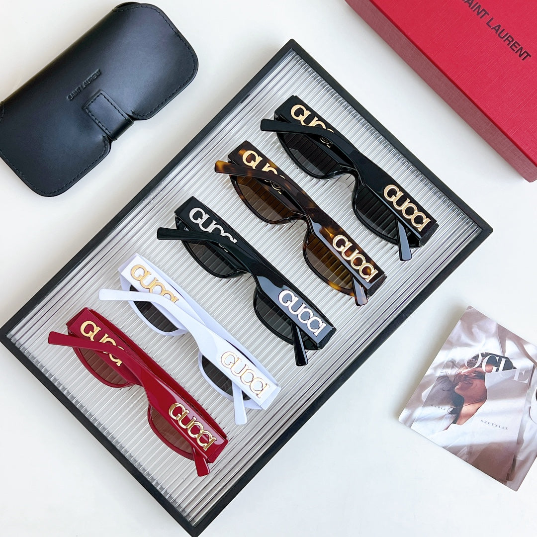 RECTANGULAR FRAME SUNGLASSES GG1771 IN ACETATE