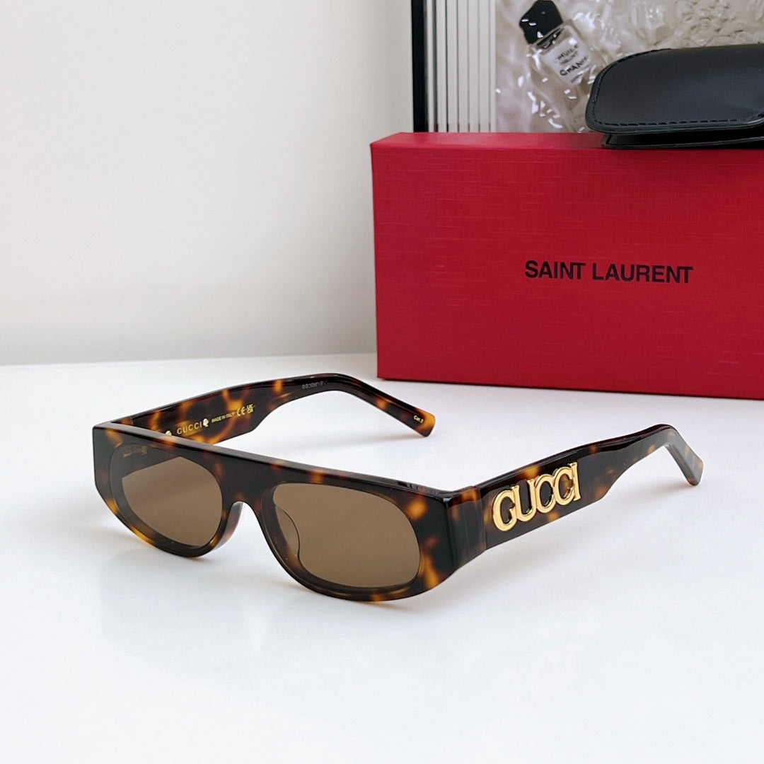 RECTANGULAR FRAME SUNGLASSES GG1771 IN ACETATE