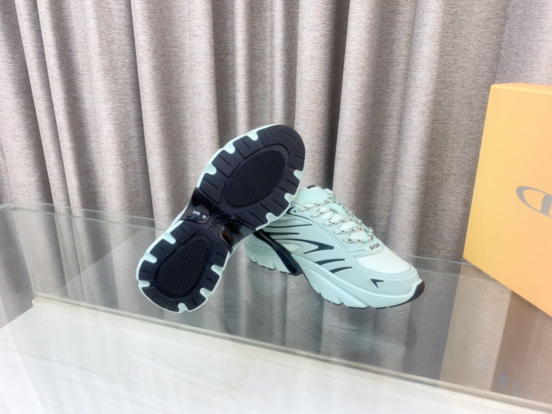 B44 BLADE SNEAKER POWDER BLUE TECHNICAL MESH AND TECHNICAL FABRIC