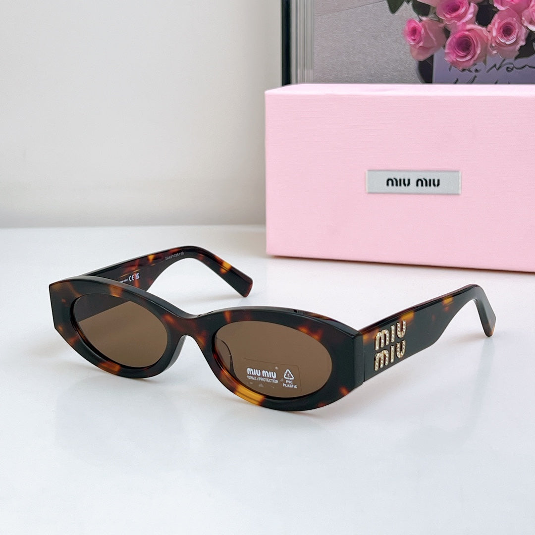 LOGO SUNGLASSES SMU11S IN ACETATE